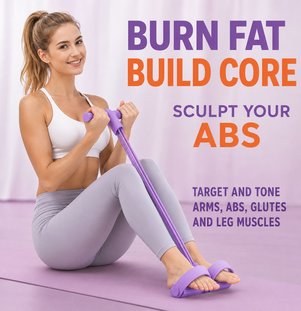 Multi-function Pedal Resistance Band Trainer