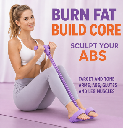 Multi-function Pedal Resistance Band Trainer