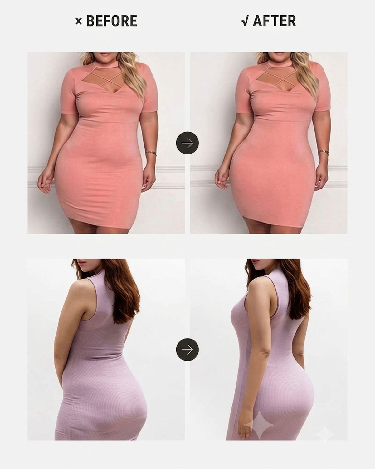 High-Waisted Tummy Control Shaping Shorts, Seamless Butt-Lifting Underwear