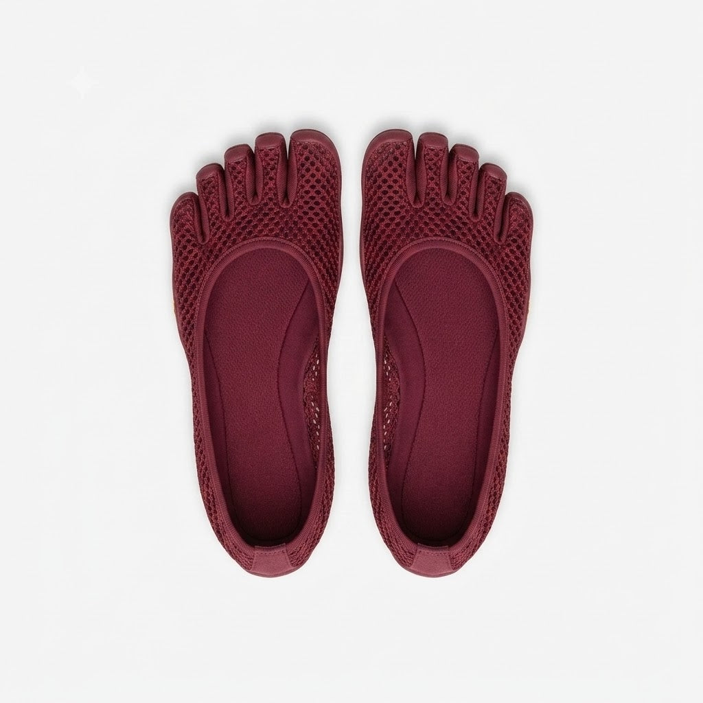 Five-Toe Massage Flat Shoes
