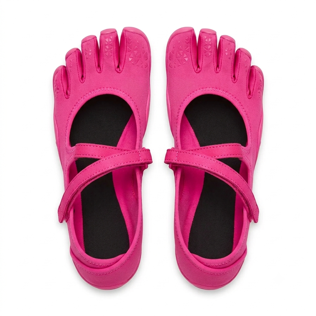 Five-Toe Massage Flat Shoes
