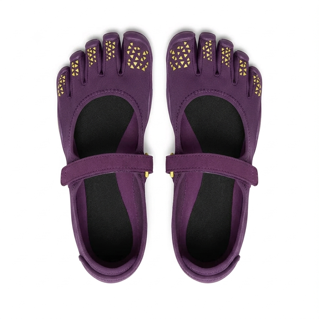 Five-Toe Massage Flat Shoes