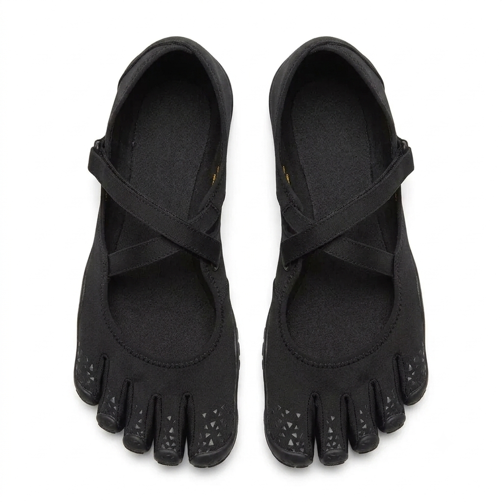 Five-Toe Massage Flat Shoes